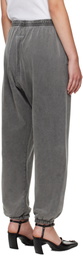 Acne Studios Gray Cotton Sweatpants