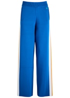 Wales Bonner Tide Knitted Track Pants Blue