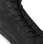 Hender Scheme - Full-Grain Leather High-Top Sneakers - Black
