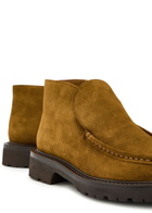 Legres Suede Loafers Tan