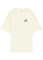 Malbon Origin Printed Cotton T-shirt Cream