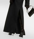 Saint Laurent Double-breasted wool coat