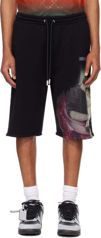 Photo: Off-White Black Col S. Matthew Skate Shorts