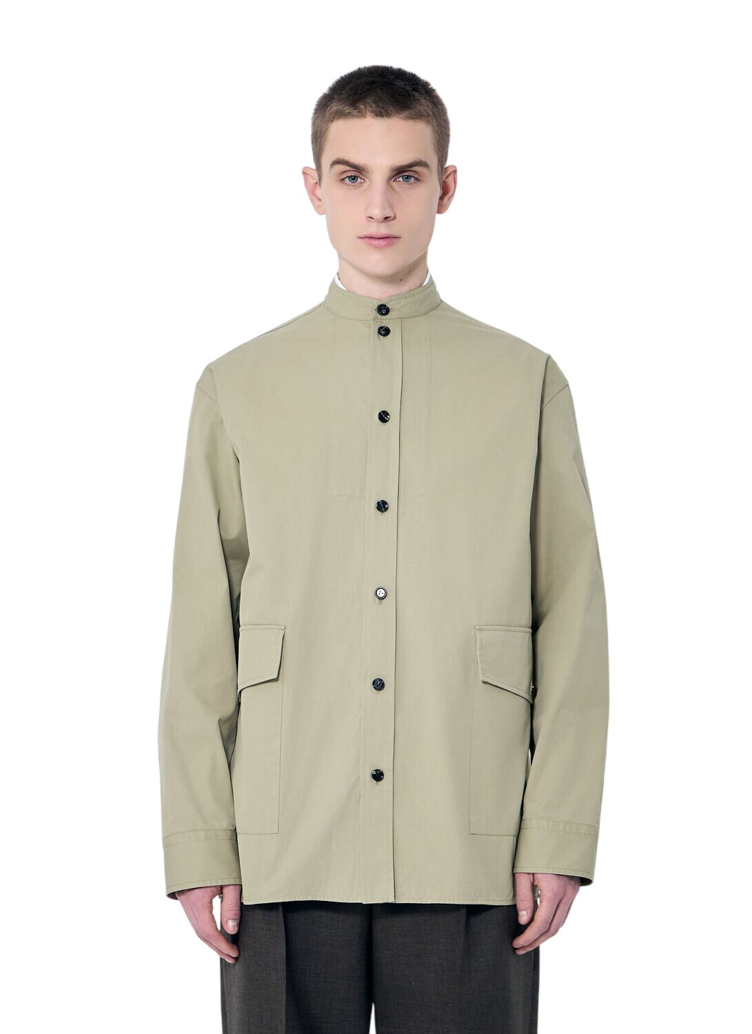 Bottega Veneta Black Wool Shirt Bottega Veneta