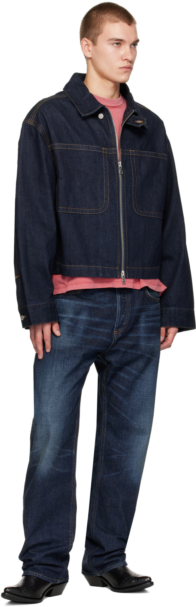 AGOLDE Navy Croydon Jacket