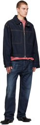 AGOLDE Navy Croydon Jacket