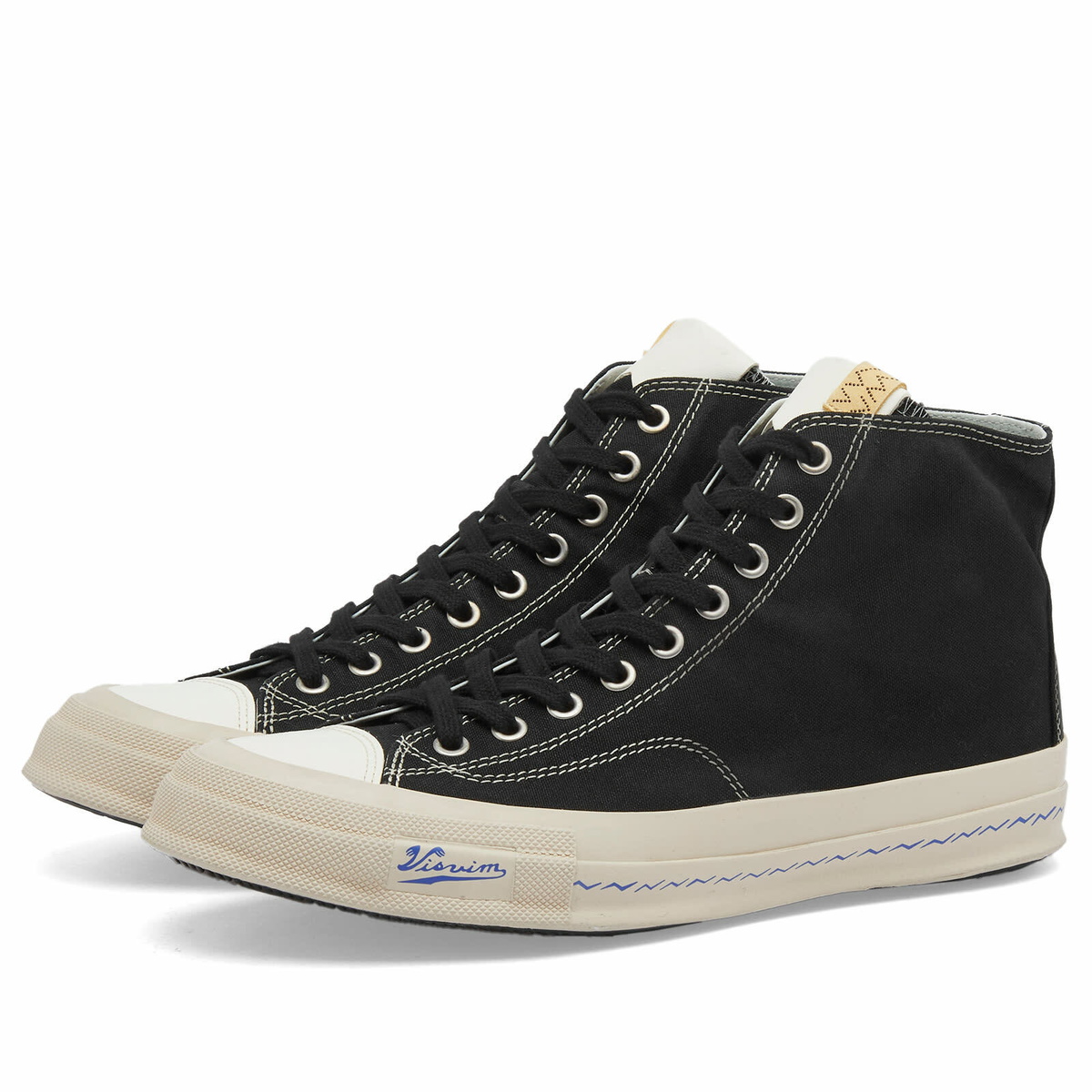 Visvim Men's Skagway Hi Sneaker in Black Visvim