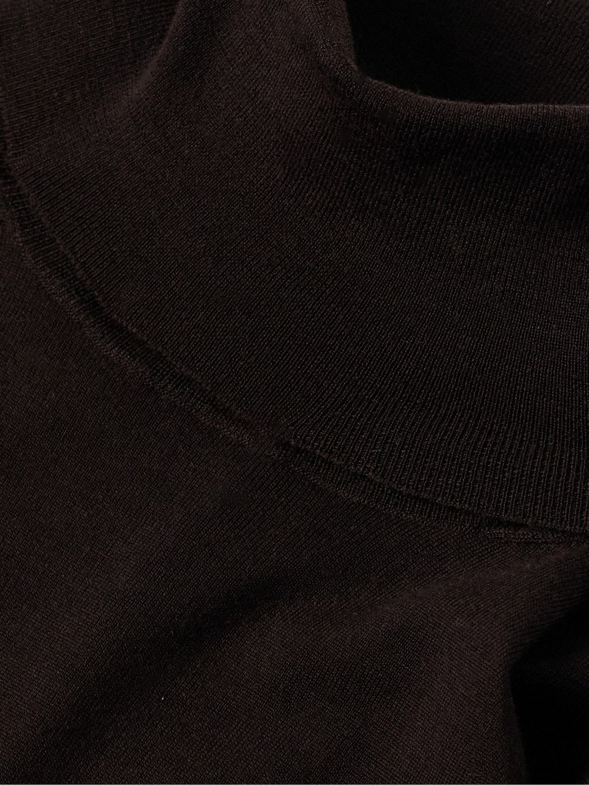 The Row - Mavel Wool Rollneck Sweater - Brown