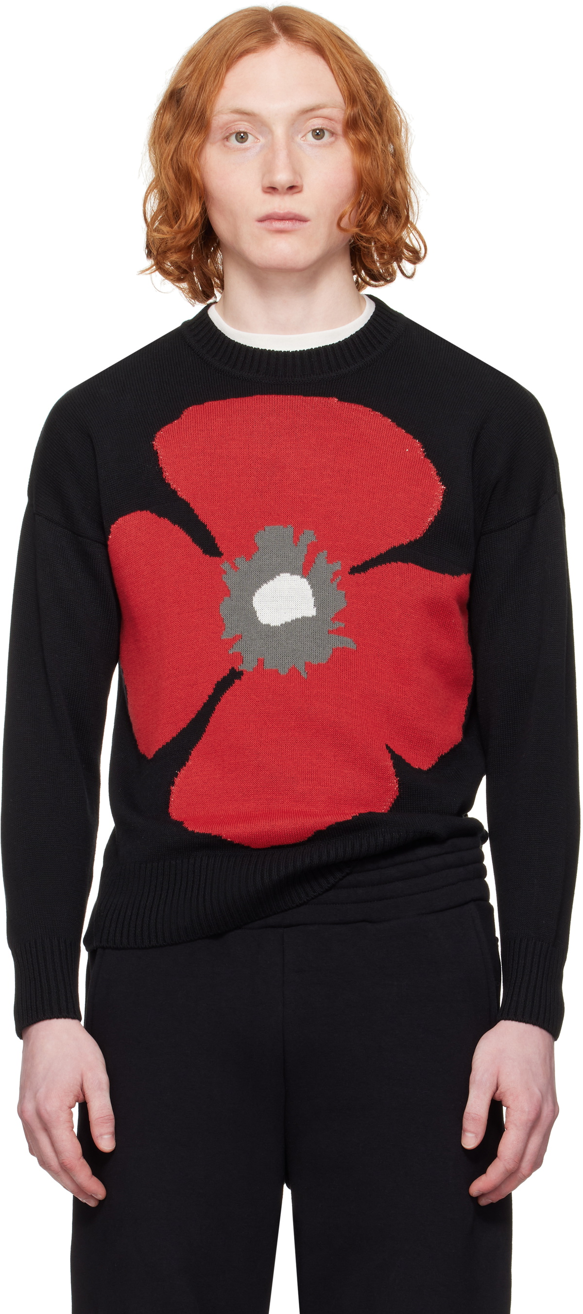 OUAT Black & Red Poppy Sweater