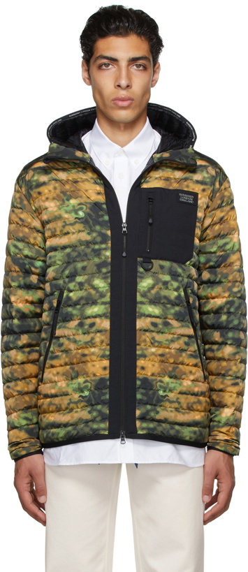 Photo: Burberry Green Down Printed Jacket