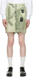 Vivienne Westwood Green Romario Shorts