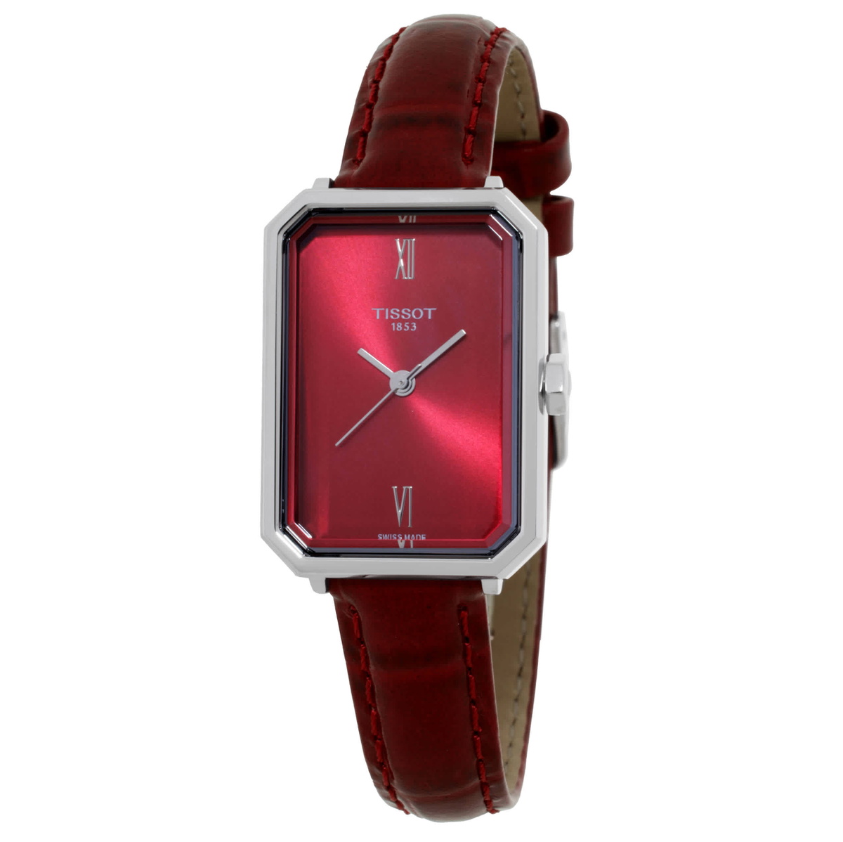 Tissot SRV Quartz Red Dial Watch T1601101642300
