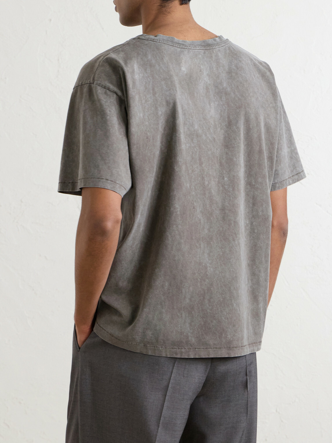 mfpen - Washed Cotton-Jersey T-Shirt - Gray
