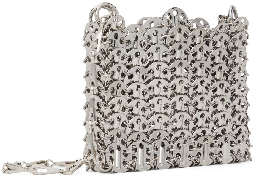 Rabanne Silver Nano 1969 Bag Paco Rabanne