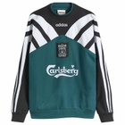Adidas Men's Liverpool FC 95' Crew Sweat in Rich Green/Black