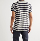 Orlebar Brown - Sammy Balandra Striped Cotton-Terry T-Shirt - Blue