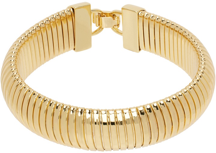 Photo: ANINE BING Gold Coil Chain Bracelet