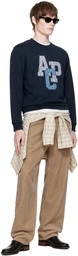 A.P.C. Navy Julien Sweatshirt