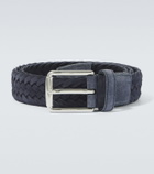 Tod's Braided suede belt