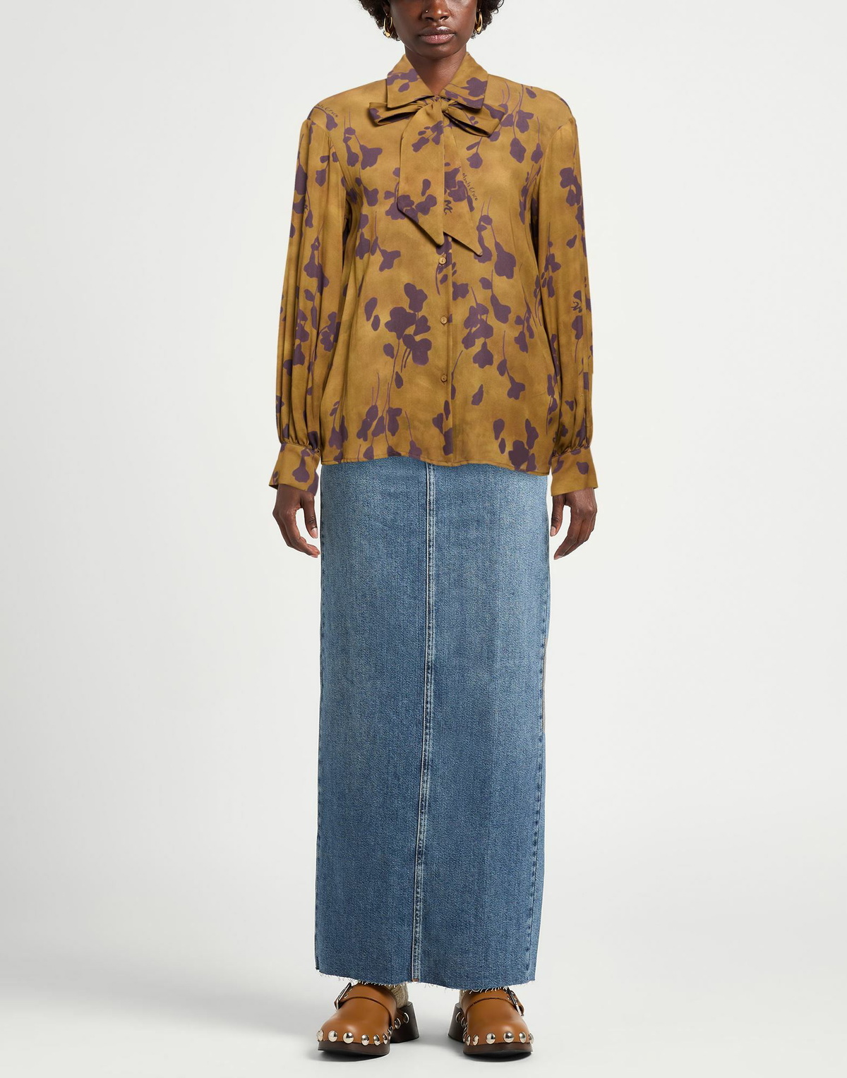 Manila Grace Womens Shirt Khaki