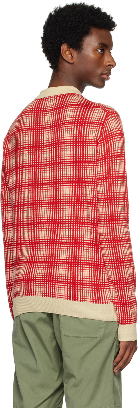 ASPESI Red Check Polo