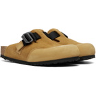 Birkenstock Tan Regular Boston Nova 2.0 Slip-on Loafers