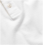 TOM FORD - Cotton-Jersey Henley T-Shirt - Men - White