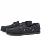 Reception x Paraboot Barth Boat Shoe in Navy