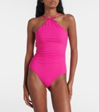 Valentino Bow-detail swimsuit