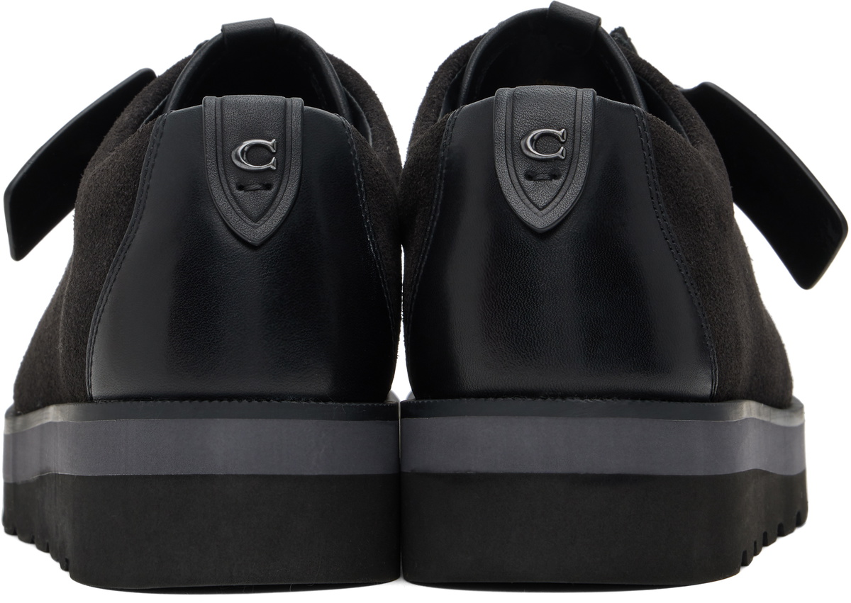 Coach 1941 Black Scott Apron Toe Derbys