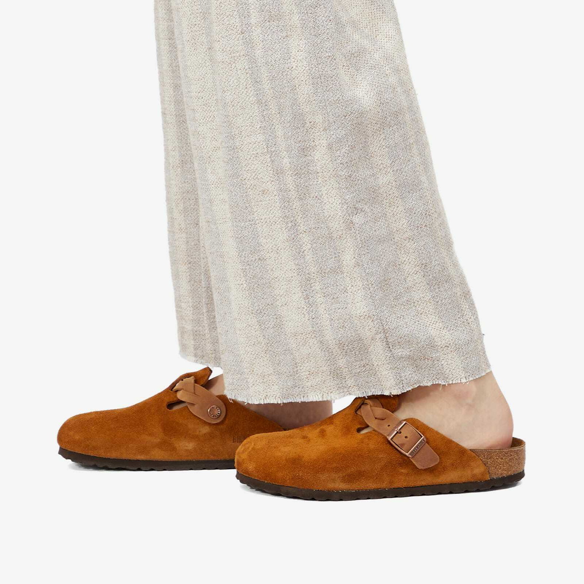 Birkenstock Women's Boston Braided Clog - Mink