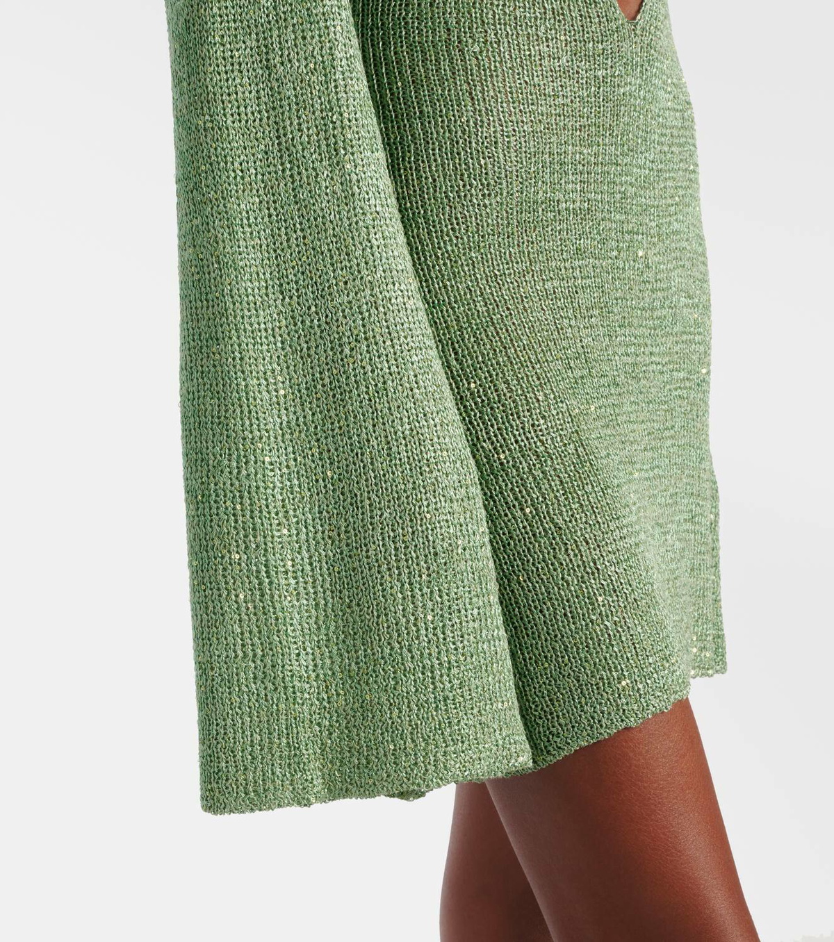 Bananhot Rey sequined knitted minidress