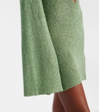 Bananhot Rey sequined knitted minidress