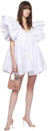 Gianvito Rossi White Elle 85 Mules