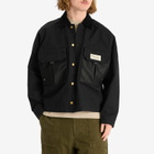 Brain Dead Men's Cropped Chore Jacket in Black