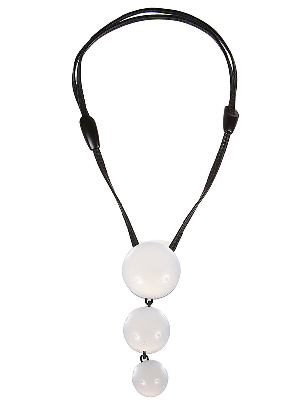 Photo: MONIES - Sylvan Leather Necklace With Pendant
