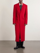 Dries Van Noten - Wool Overcoat - Red