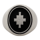 Marcelo Burlon County of Milan Silver Cross Ring