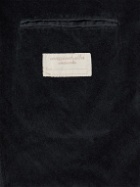 Massimo Alba - Baglietto Unstructured Cotton-Velvet Blazer - Black
