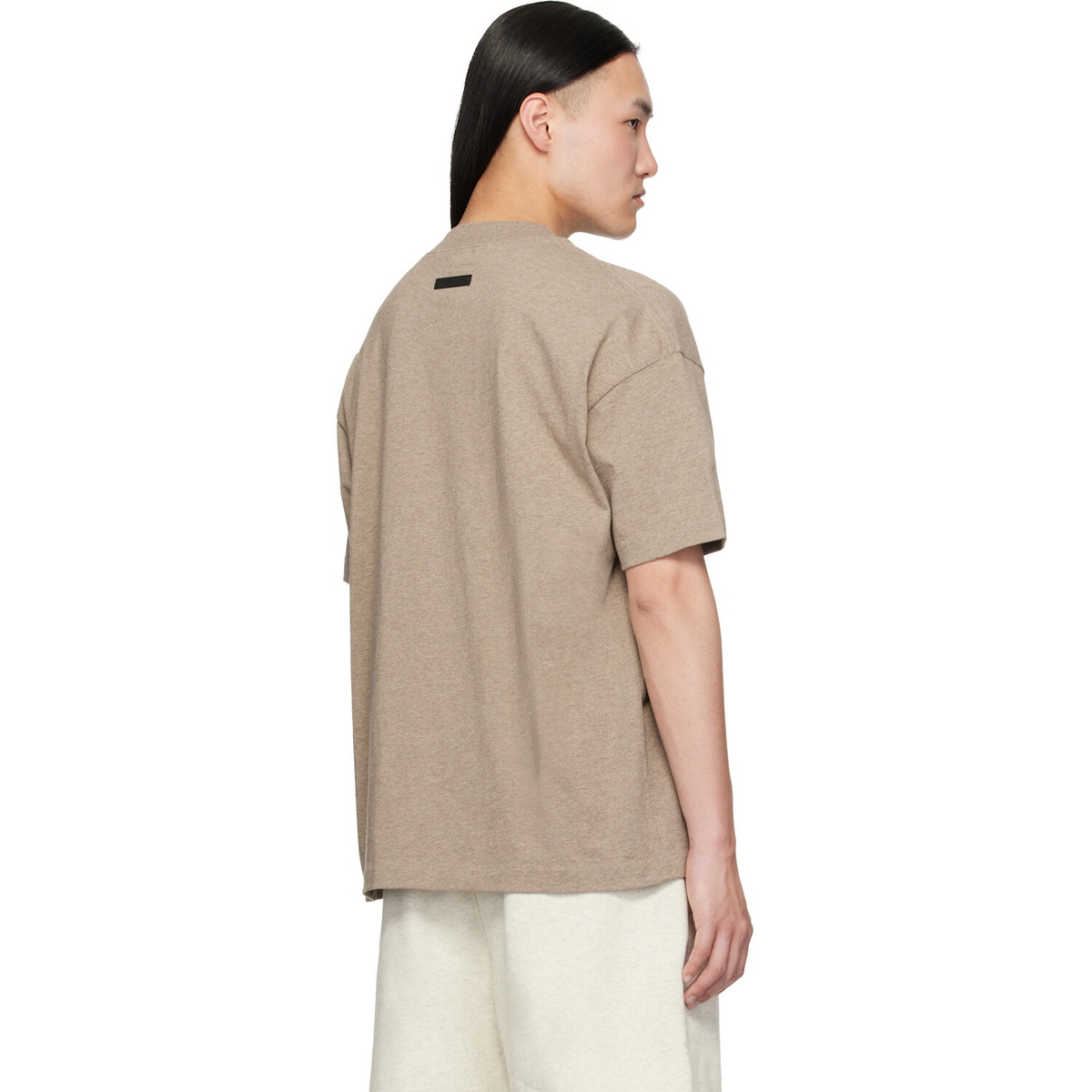 Fear of God ESSENTIALS Beige Classic T-shirt
