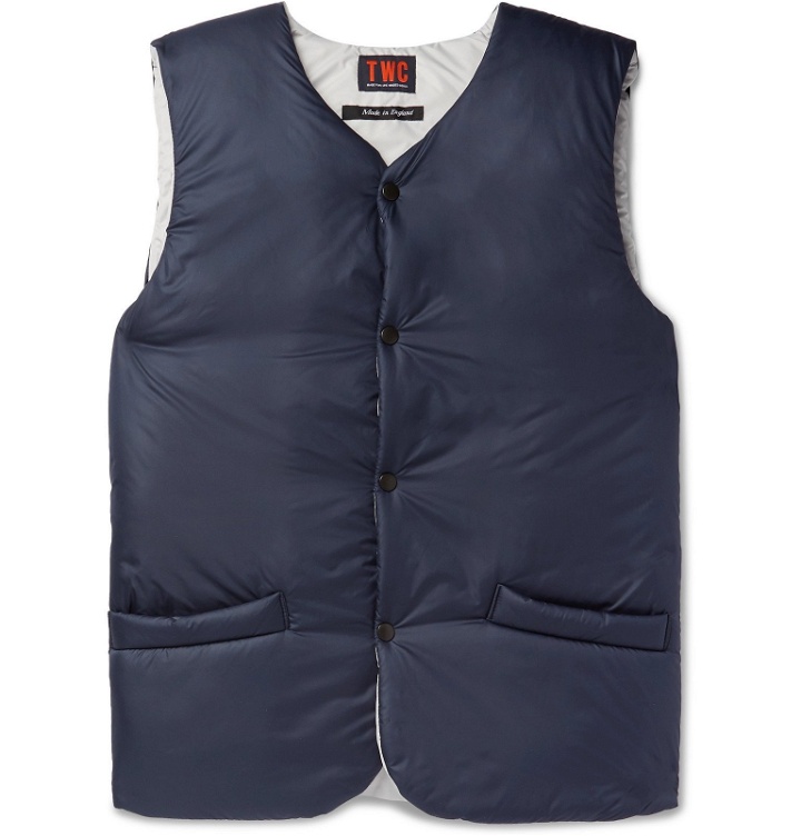 Photo: The Workers Club - Padded Shell Gilet - Blue