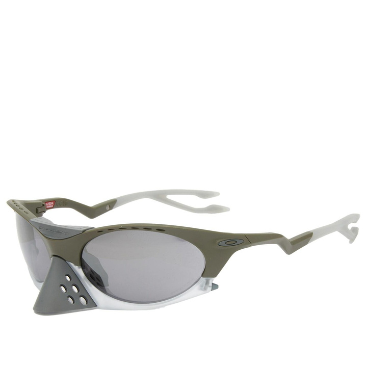 Photo: Oakley Latitude Plantaris Sunglasses in Matte Moss Green/Prizm Black 