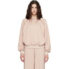 Baserange Pink Fold Sweatshirt