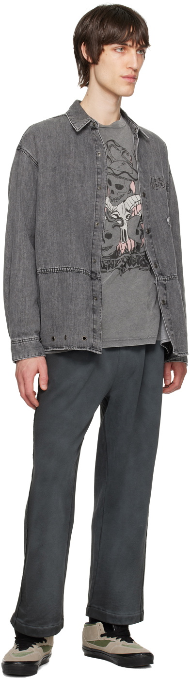 Izzue Gray Spray Sweatpants