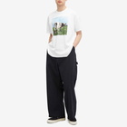 Junya Watanabe MAN Men's Cow Print T-Shirt in White &Black