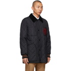 Burberry Black Quilted Langley Jacket