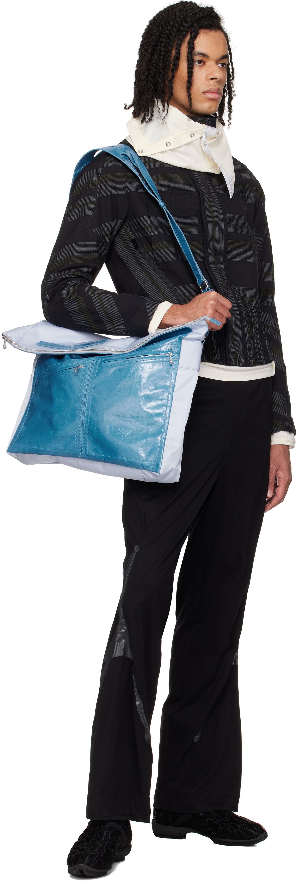 Kiko Kostadinov Blue Jarocka Shoulder Bag Kiko Kostadinov