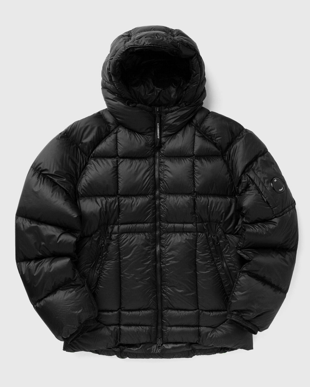 C.P. Company D.D. Shell Hooded Down Jacket Black Mens Down & Puffer Jacket