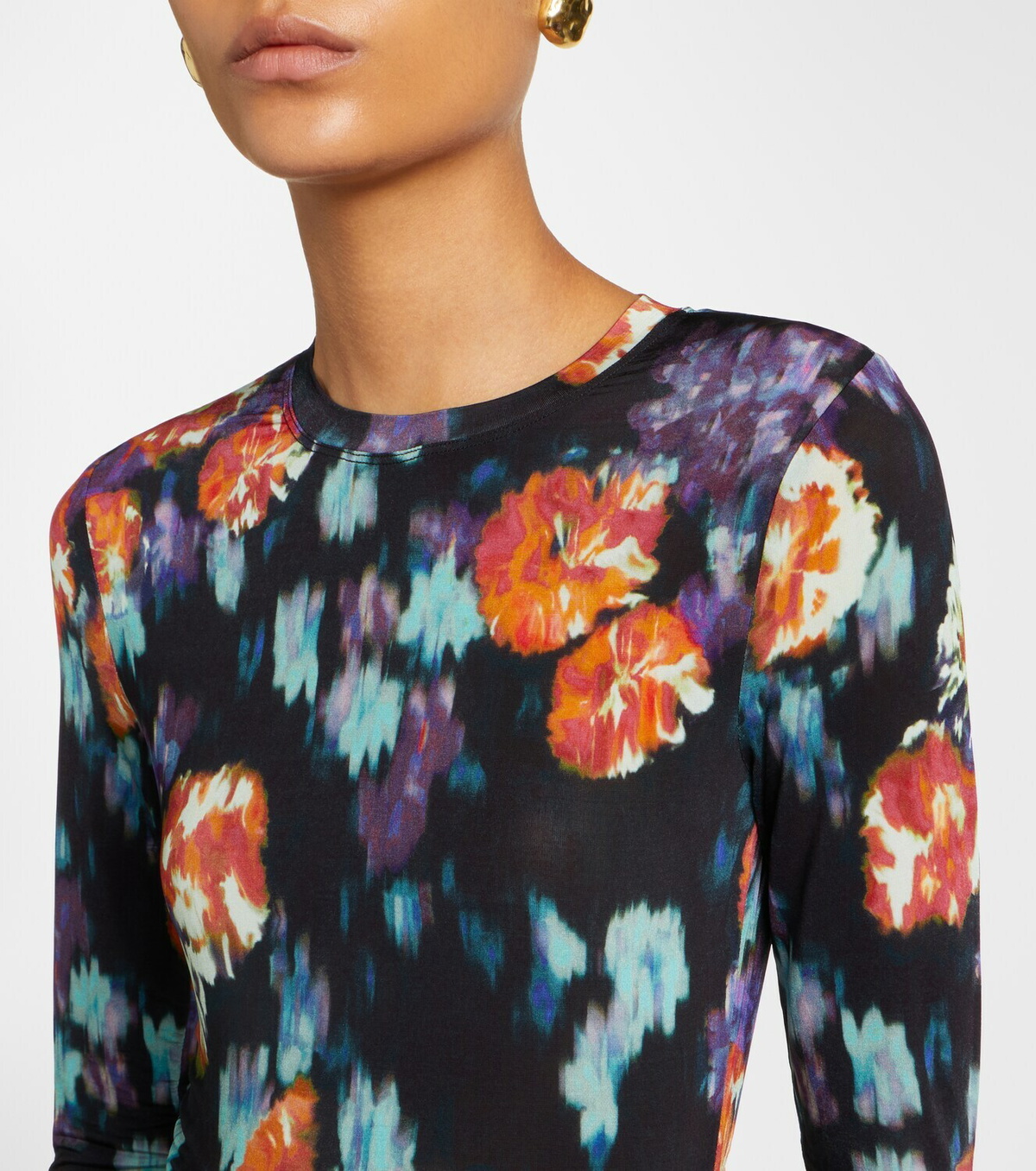 Ulla Johnson Amari printed jersey maxi dress