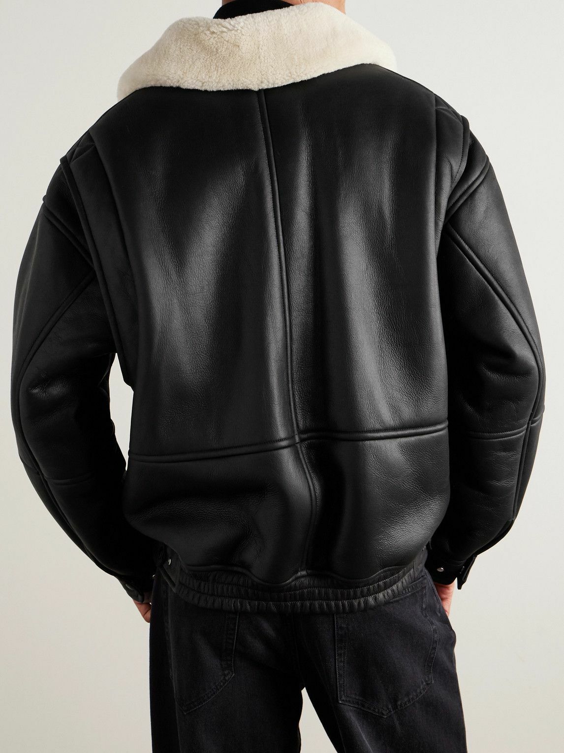 Yves Salomon - Shearling Jacket - Black